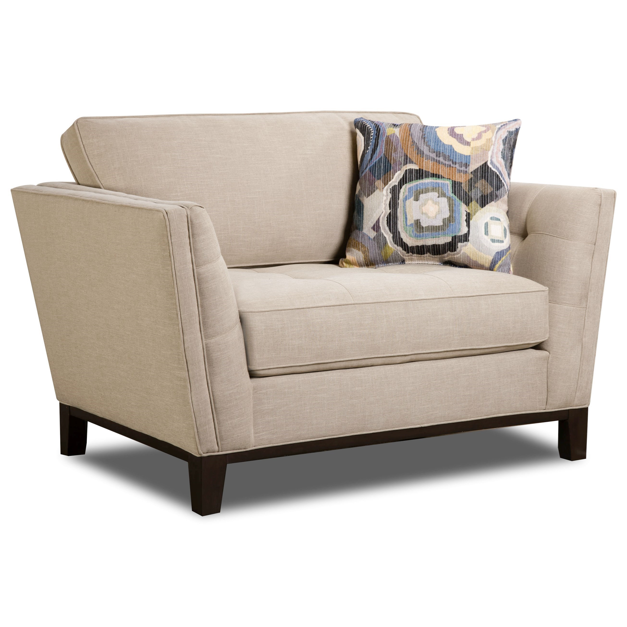 Modern Chair And A Half - Modern Lounge Chairs Trisha Chair Eurway